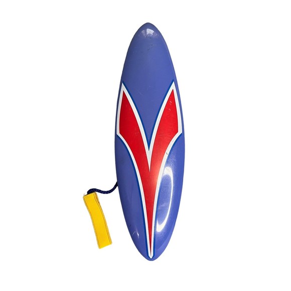 Build A Bear Workshop Surfboard Blue Yellow Red Accessory BAB 13” Surf Beach - Picture 2 of 2